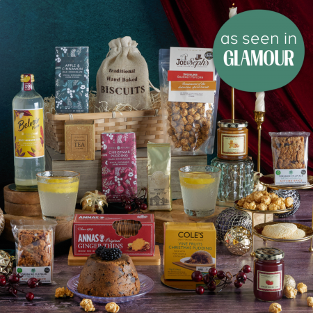 Main image of The Luxury Joy of Christmas Hamper, a luxury Christmas gift hamper at hampers.com UK