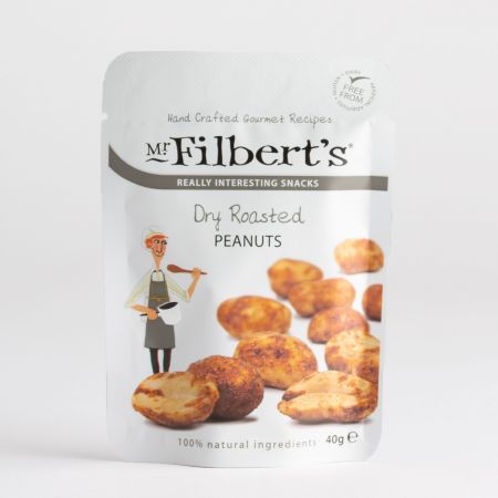 40g Dry Roasted Peanuts by Mr. Filberts