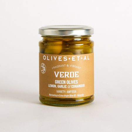 250g Verde Lemon & Coriander Olives by Olives Et Al