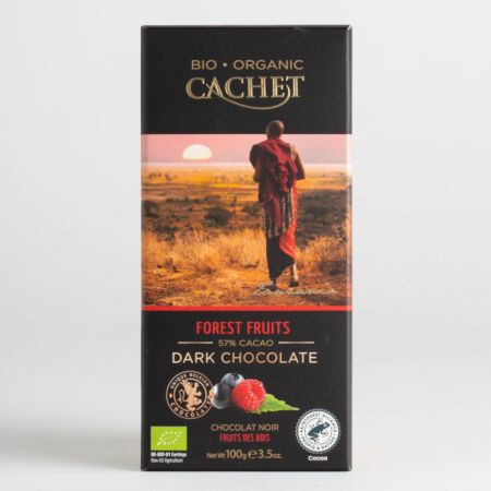 100g Cachet Forest Fruits Chocolate Bar