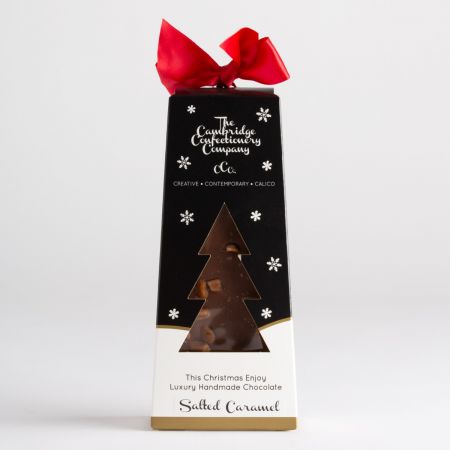 150g The CCC Salted Caramel Bark in a Christmas Box