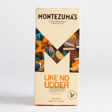 Montezuma's Like No Udder Milk Chocolate with Orange 90g