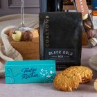 Close up of products 5 in Luxury Food & Wine Basket, a luxury gift hamper at hampers.com