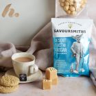 Close up of products in Sweet & Savoury Delights Hamper, a luxury gift hamper at hampers.com